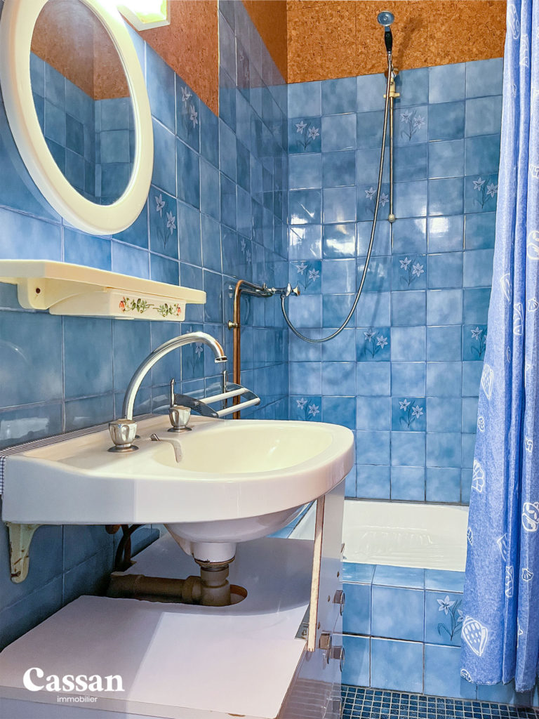 Salle de bain maison à vendre Arpajon-sur-Cère Cassan immobilier