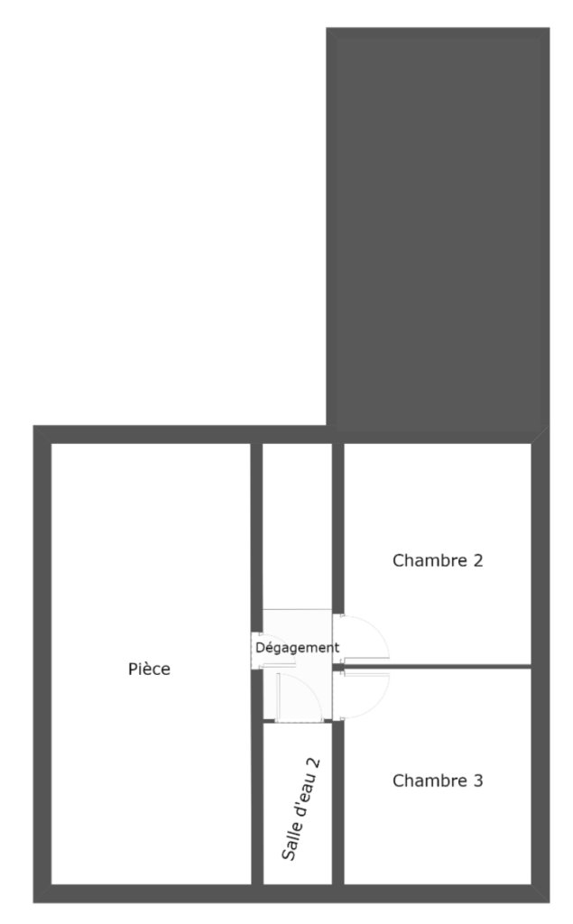 Plans maison à vendre Aurillac Cassan immobilier