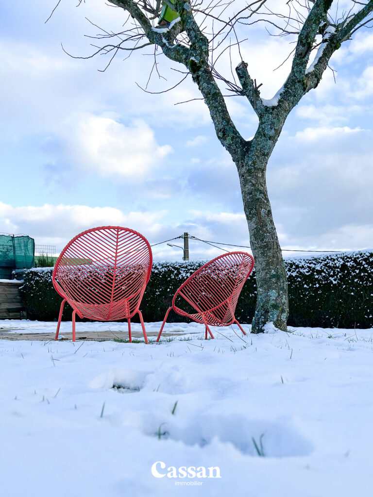 Jardin maison à vendre Aurillac Cassan immobilier
