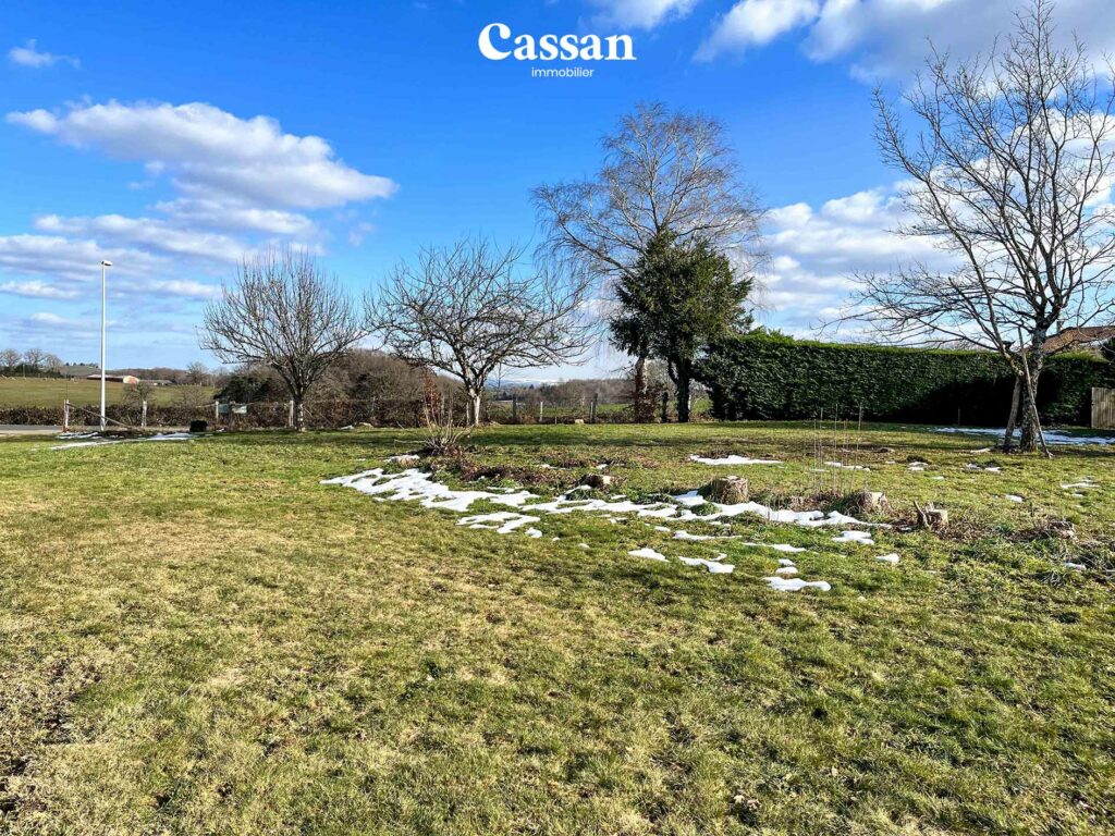Terrain à vendre Cassan immobilier Aurillac
