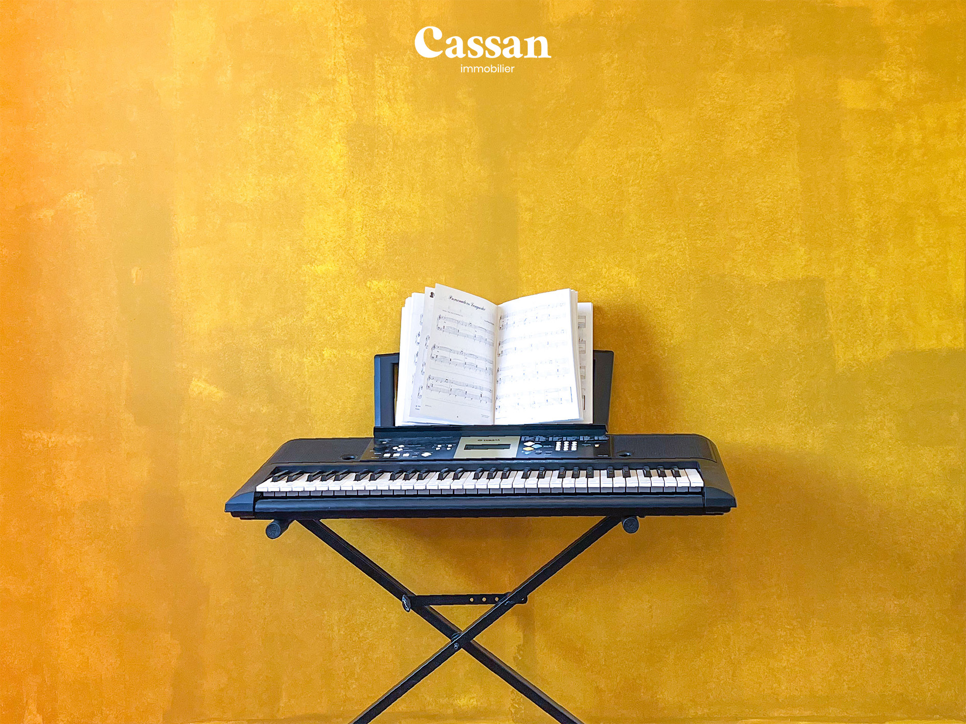 Piano maison à vendre Crandelles Cassan immobilier