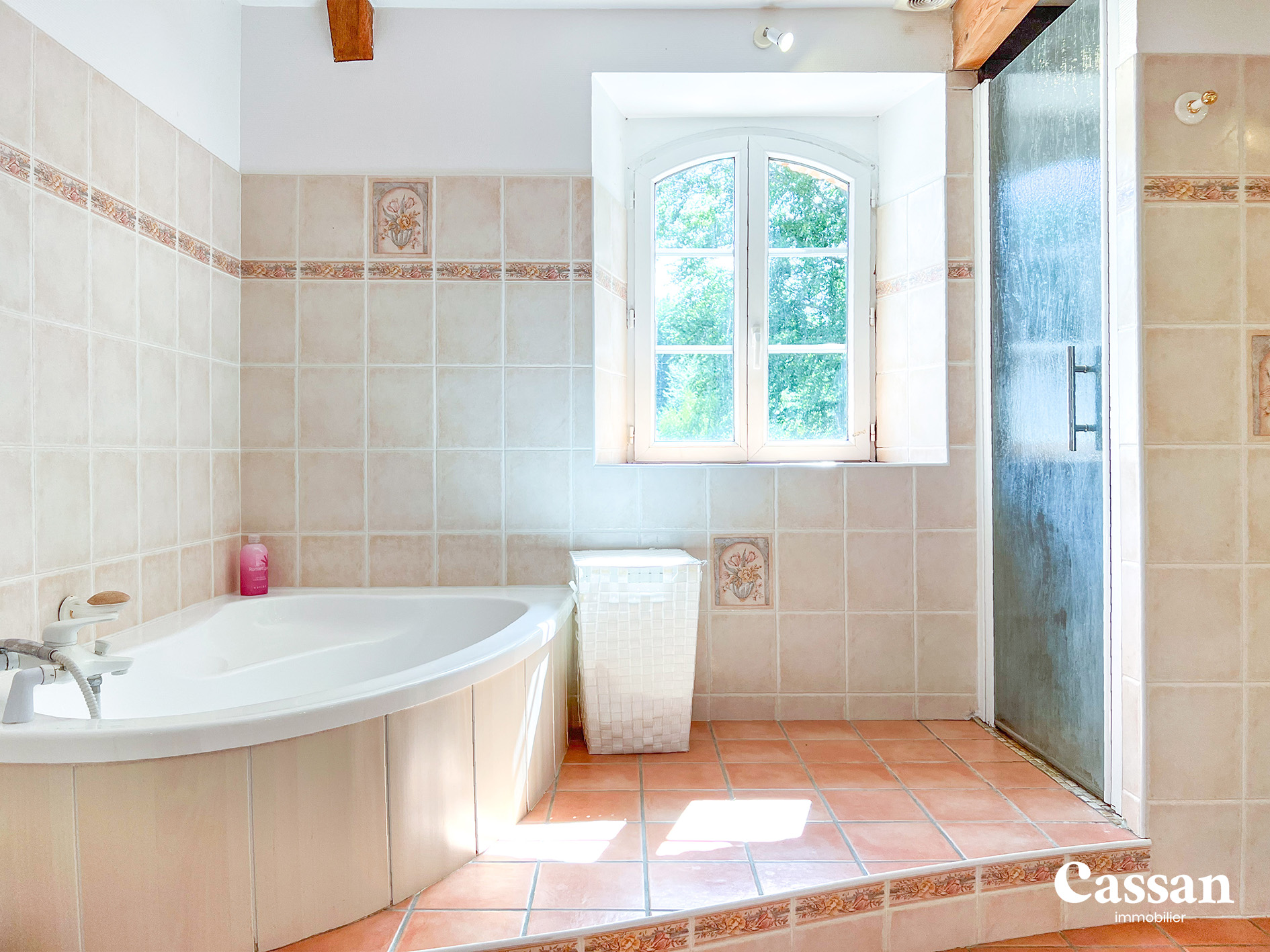 Salle de bain maison à vendre Omps Cassan immobilier