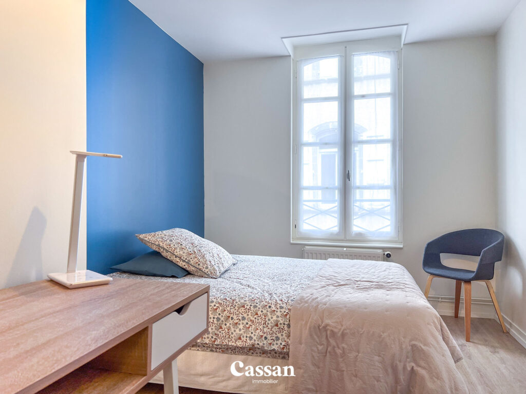 Chambre appartement à vendre Aurillac Cassan immobilier agence immobilière