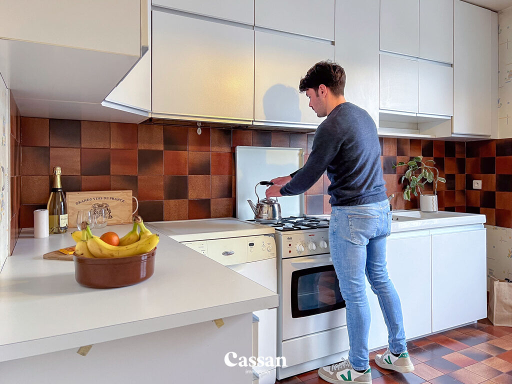Cuisine appartement à vendre Aurillac Cassan immobilier agence immobilière
