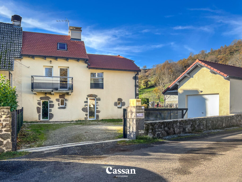 Maison à vendre Jussac Cassan immobilier agence immobilière