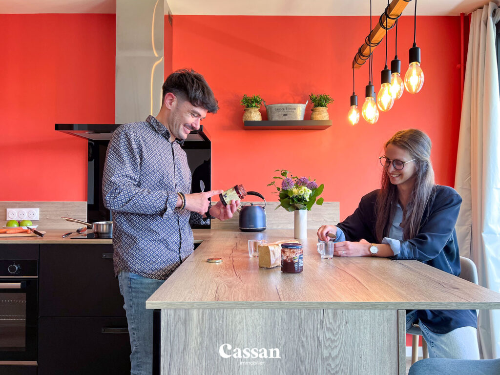 Cuisine appartement à vendre Aurillac Cassan immobilier agence immobilière