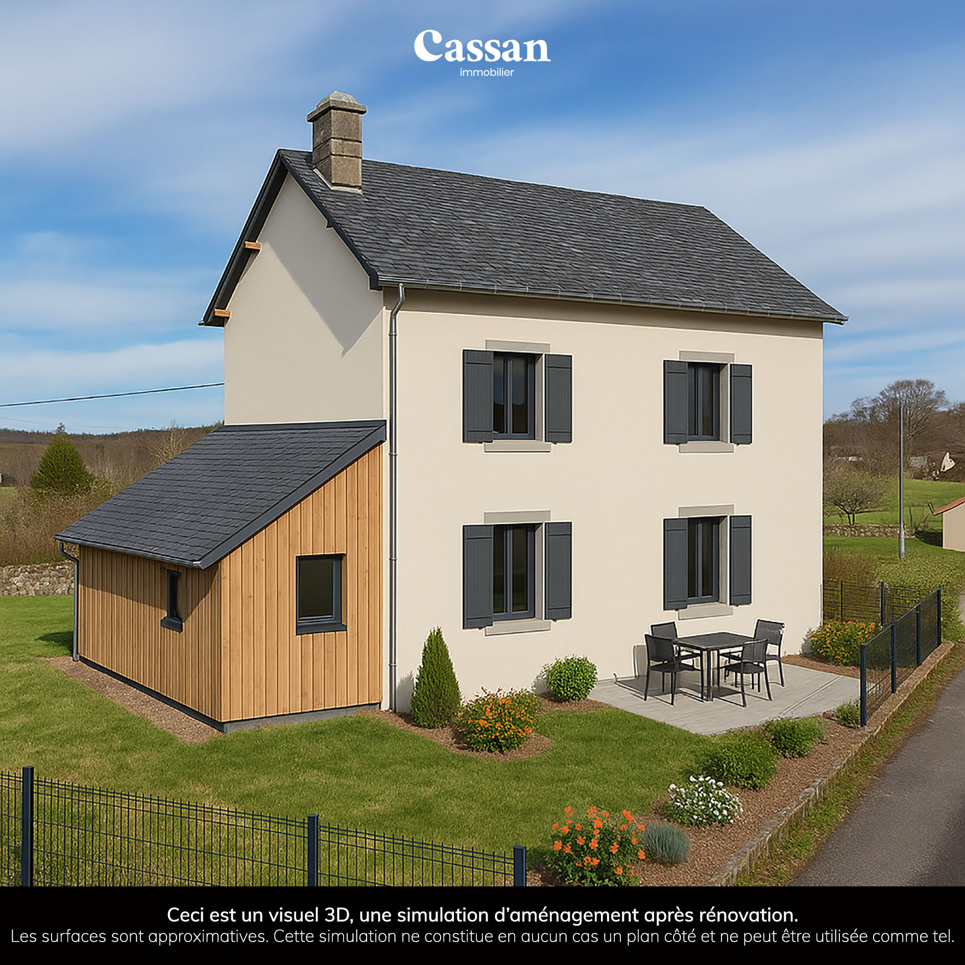 Maison à vendre Saint-Julien-le-Pèlerin Cassan Immobilier agence immobilière Aurillac
