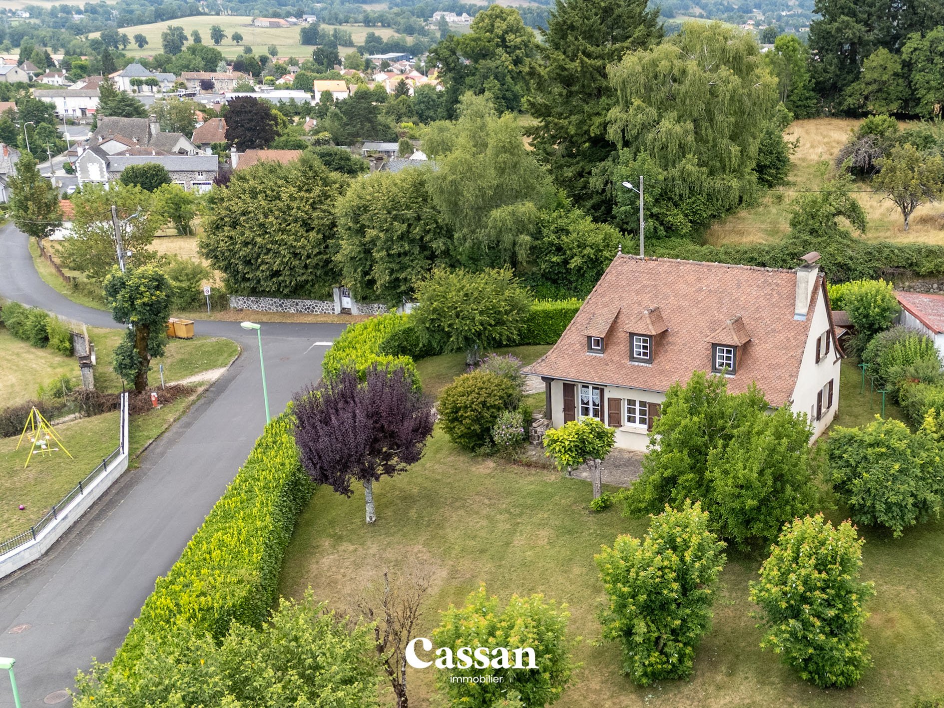 Maison à vendre Jussac Cassan Immobilier agence immobilière Aurillac