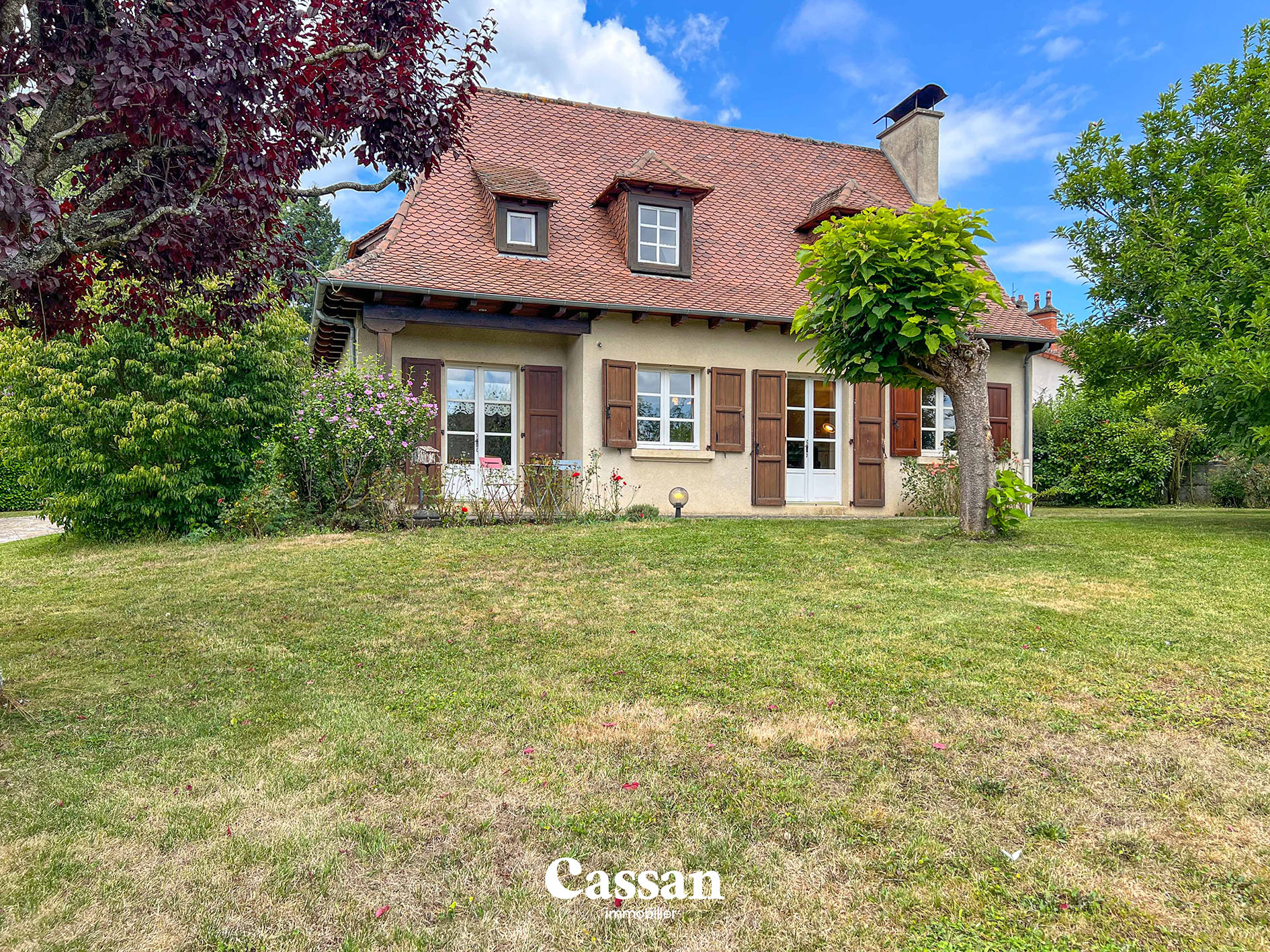Maison à vendre Jussac Cassan Immobilier agence immobilière Aurillac