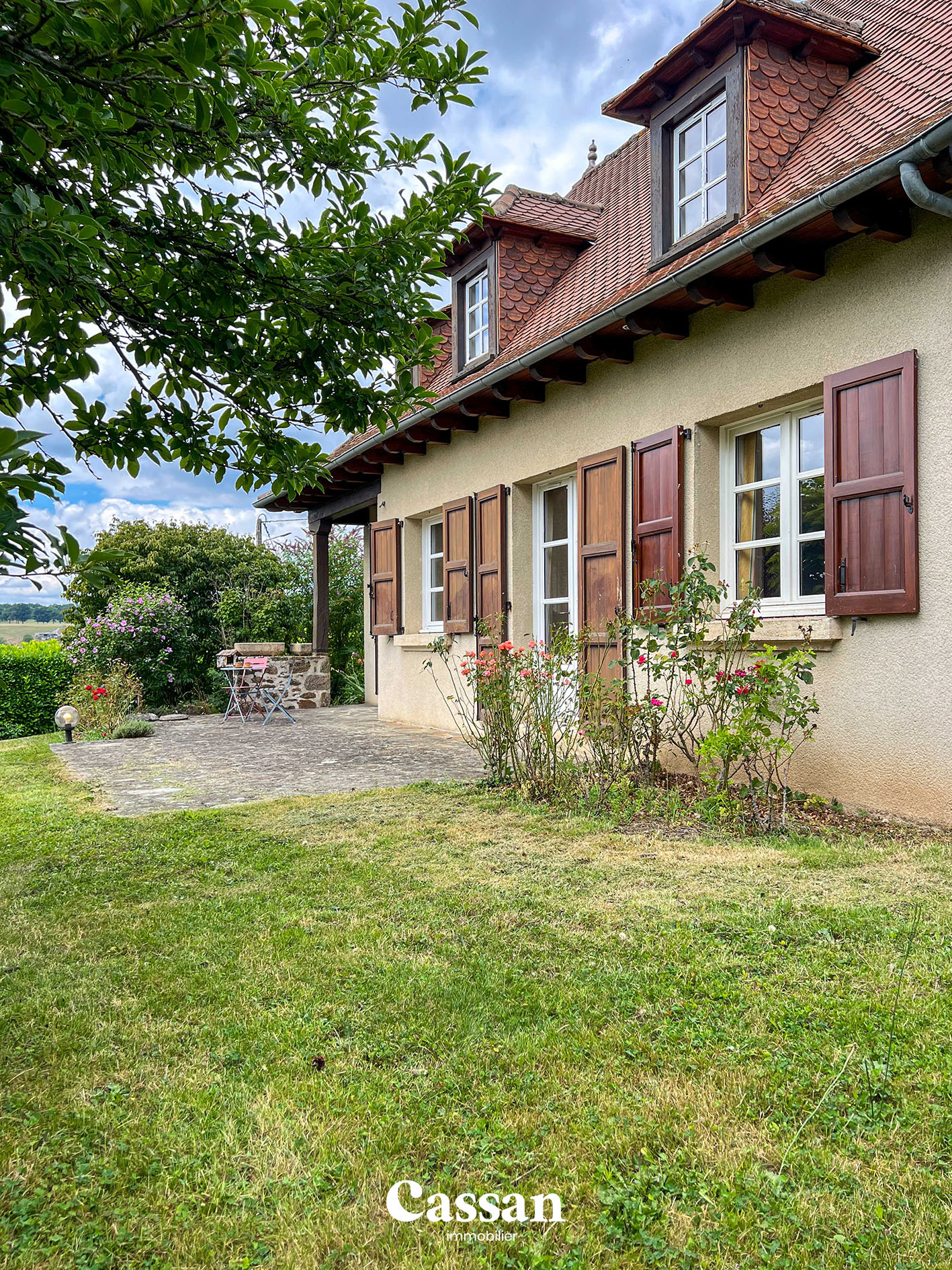 Maison à vendre Jussac Cassan Immobilier agence immobilière Aurillac