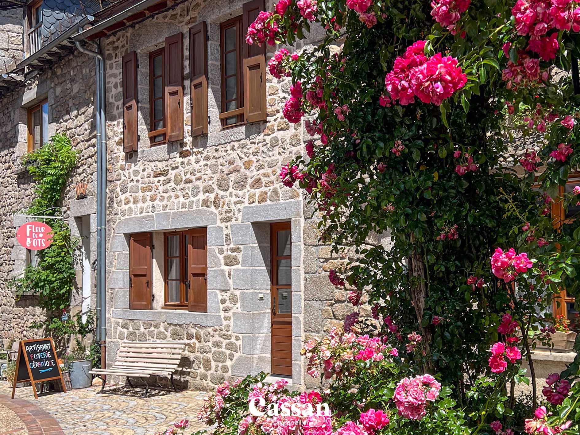 Maison à vendre Marcolès Cassan Immobilier agence immobilière Aurillac