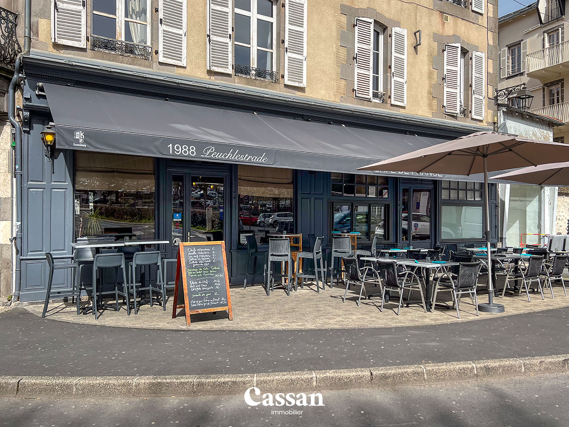 Commerce à vendre Cassan Immobilier agence immobilière Aurillac