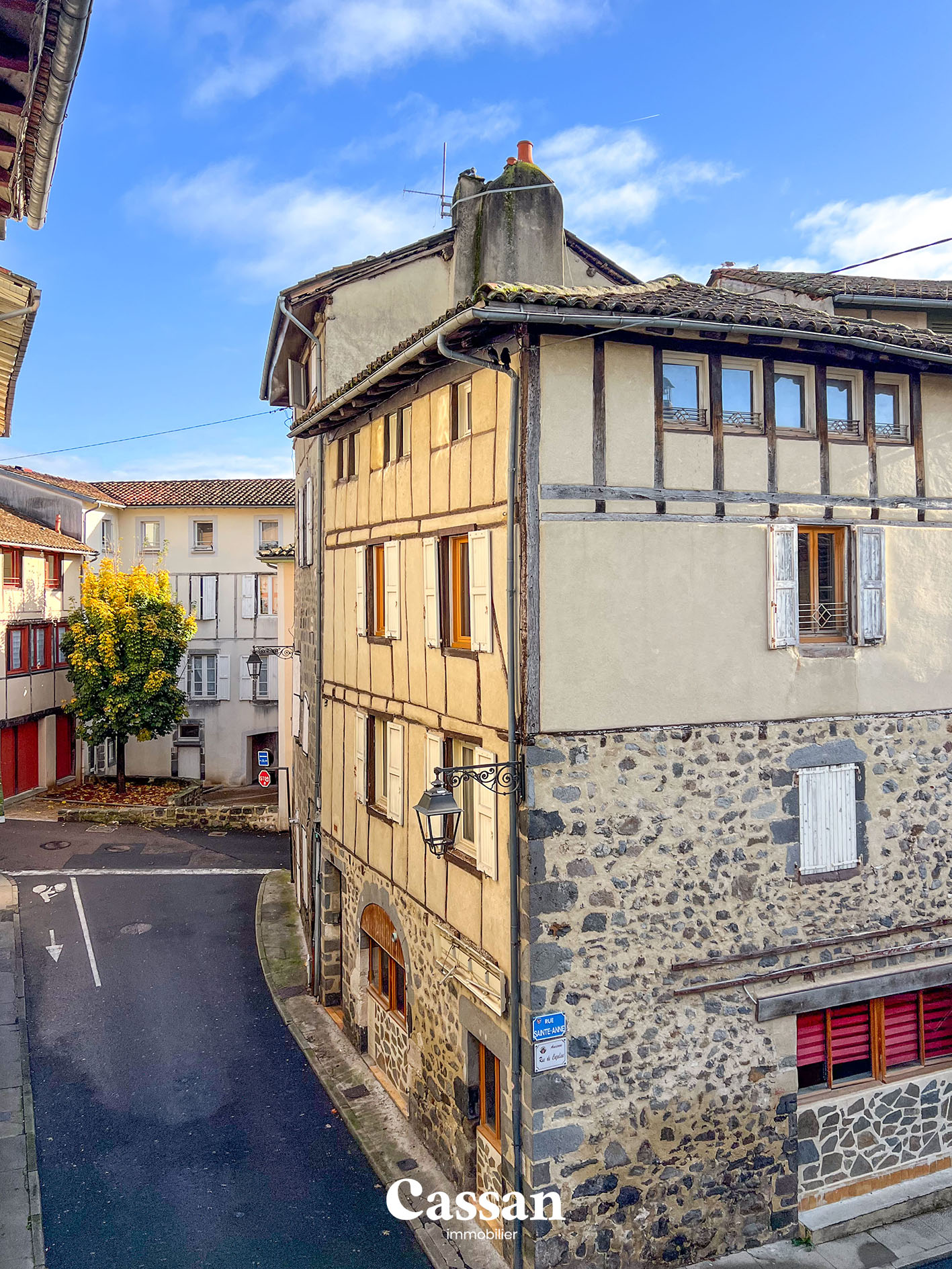 Immeuble à vendre Cassan Immobilier agence immobilière Aurillac