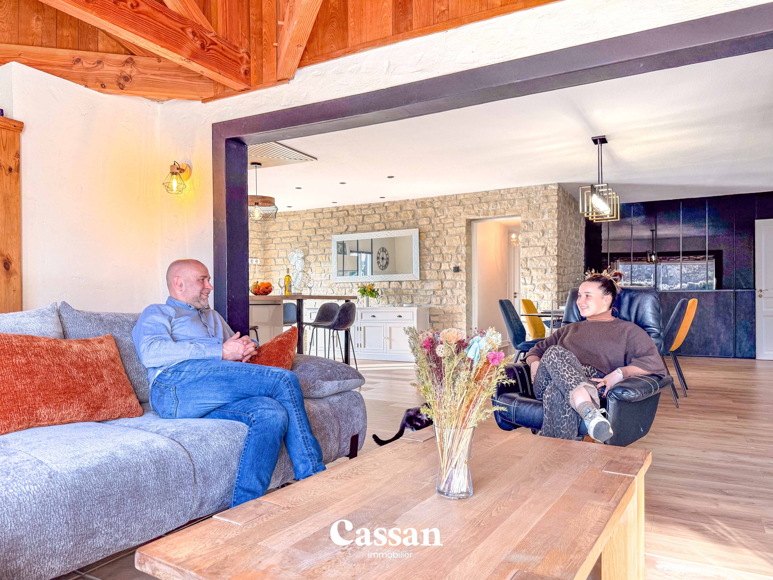Maison à vendre - Arpajon - Cassan immobilier Agence Immobilière Aurillac