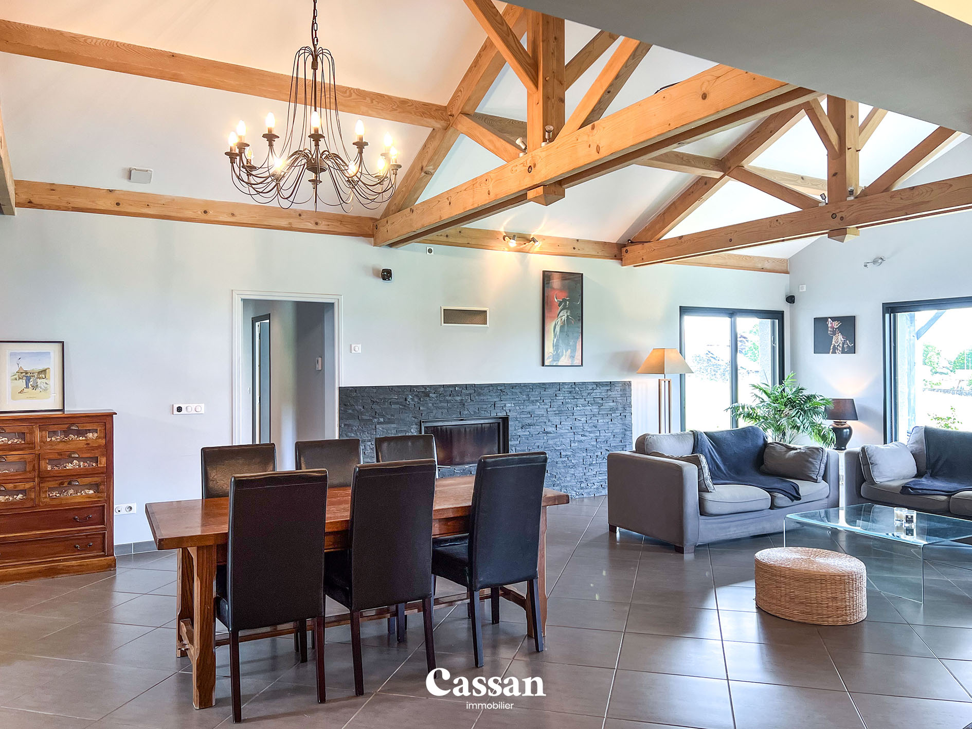 maison - Cassan immobilier
