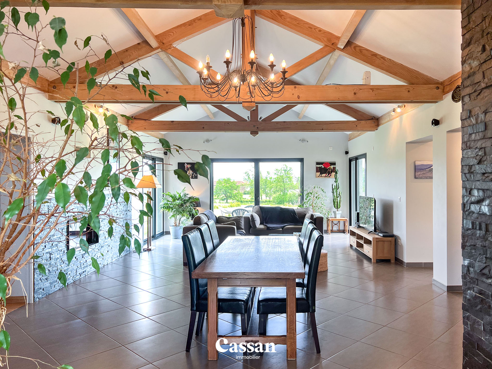 maison - Cassan immobilier