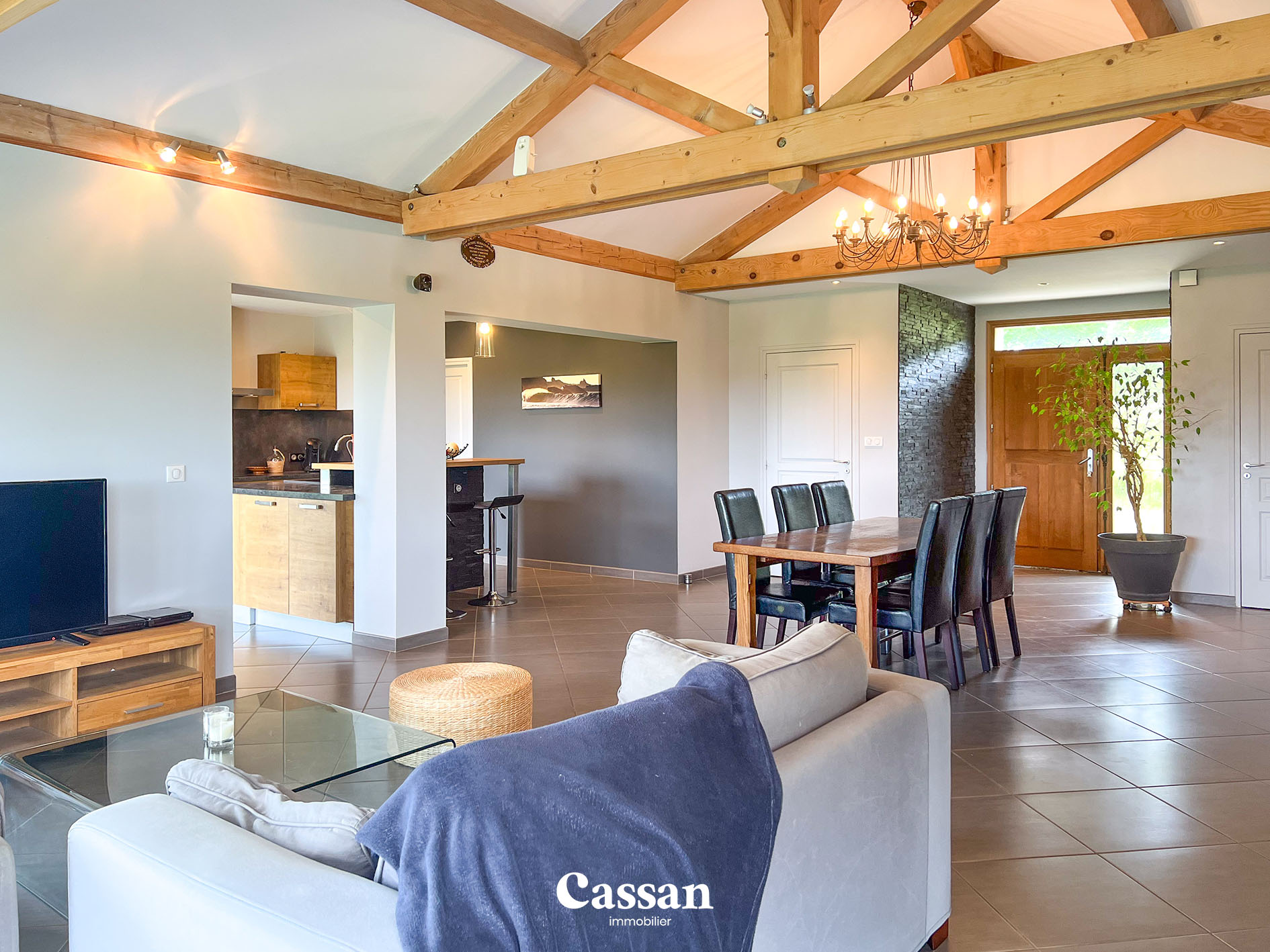 maison - Cassan immobilier