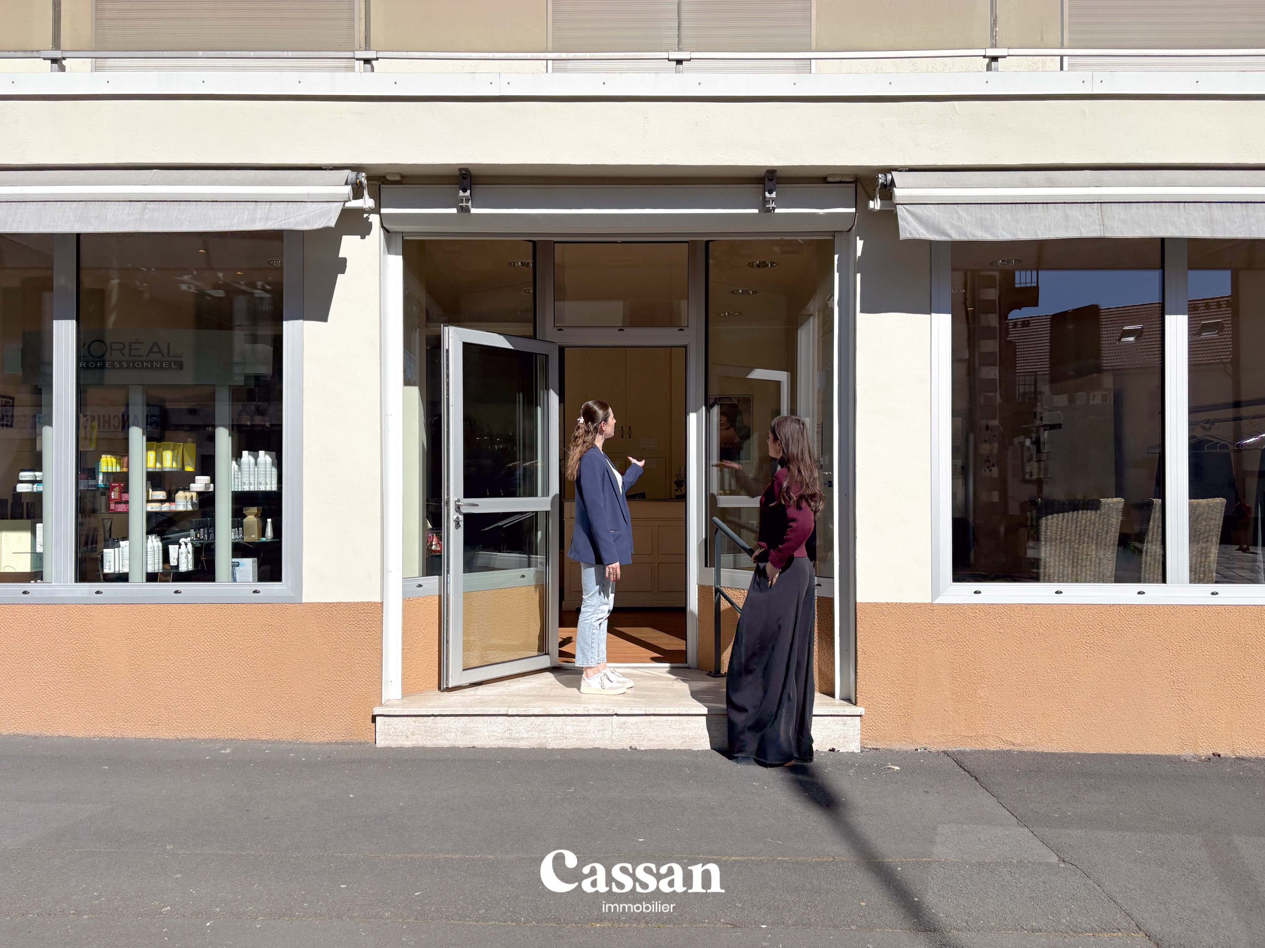 salon de coiffure - Cassan Immobilier