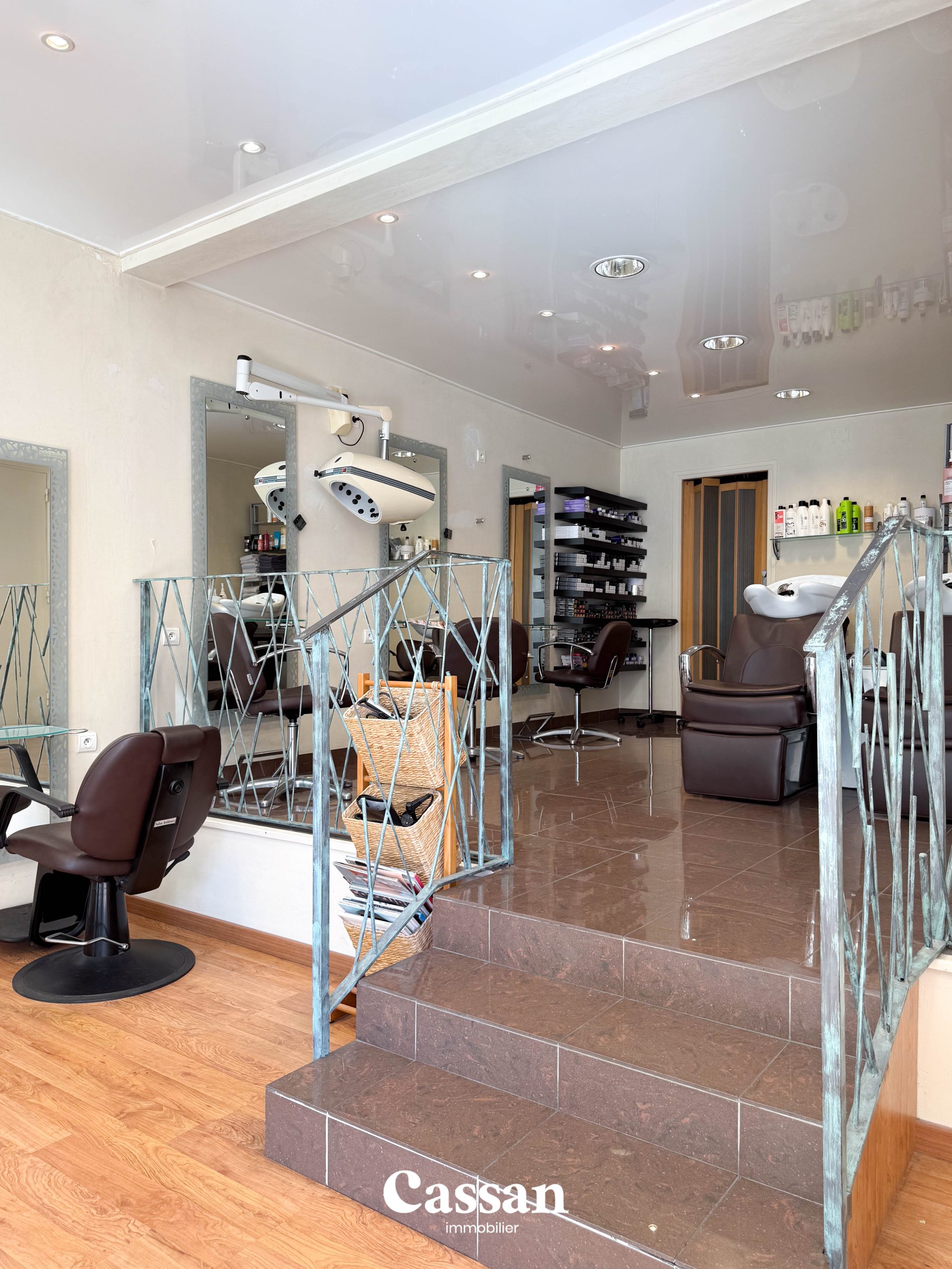 salon de coiffure - Cassan Immobilier