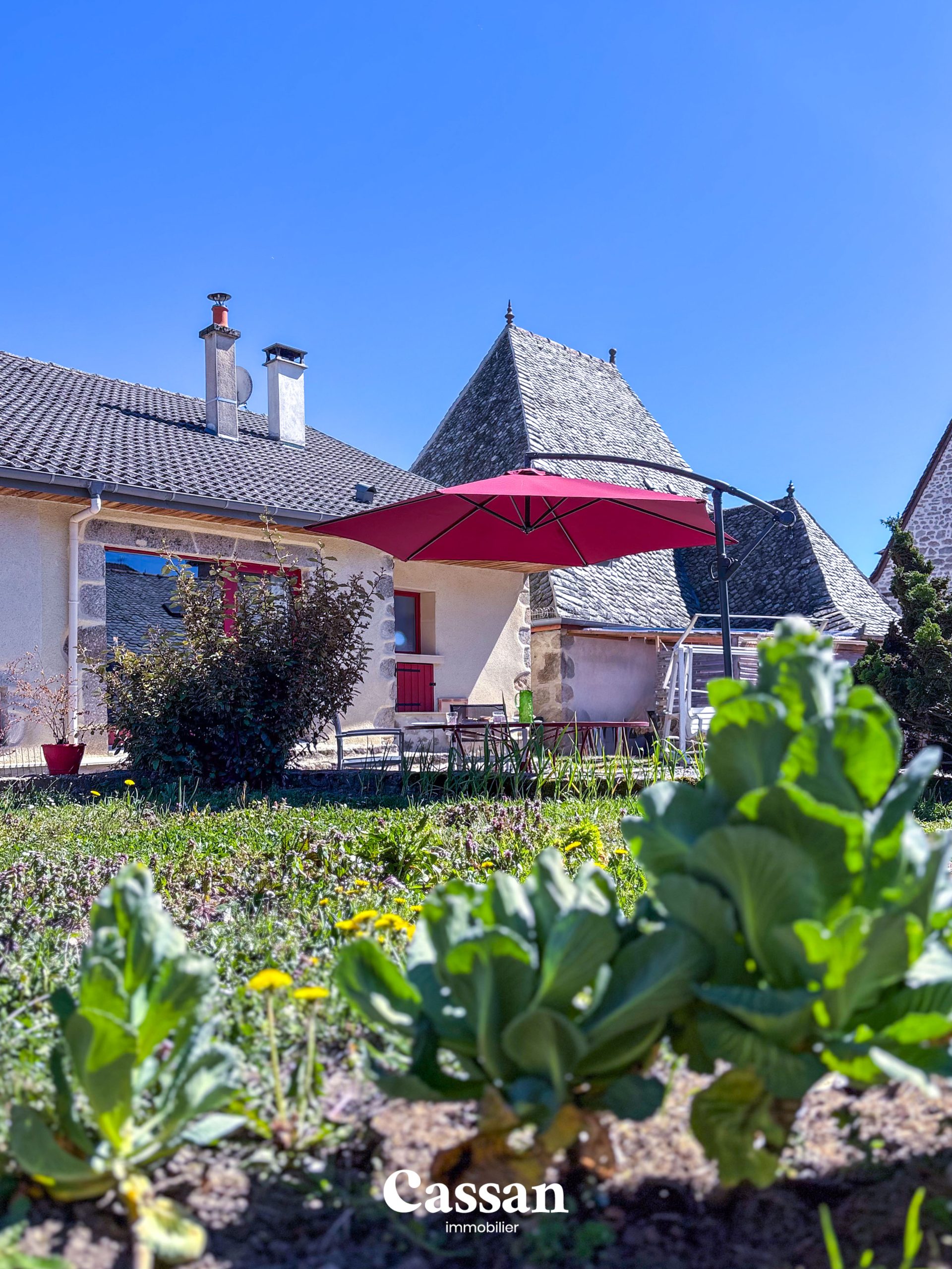 Maison à vendre - Marcolès - Cassan immobilier Agence Immobilière Aurillac